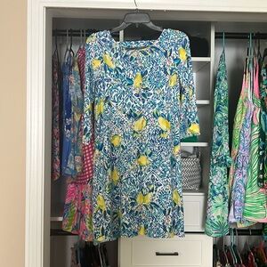 Lilly Pulitzer Ophelia dress - size small - zest for life print